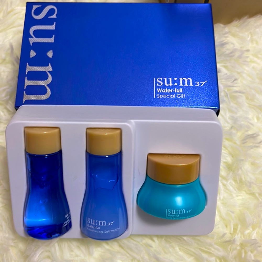 sum37 Waterfull 3Item Special Gift Set Korean Skincare Sample - 2 sets $20
